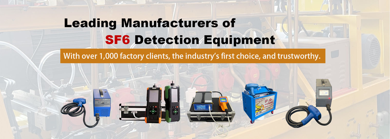 Máy phát hiện rò rỉ SF6