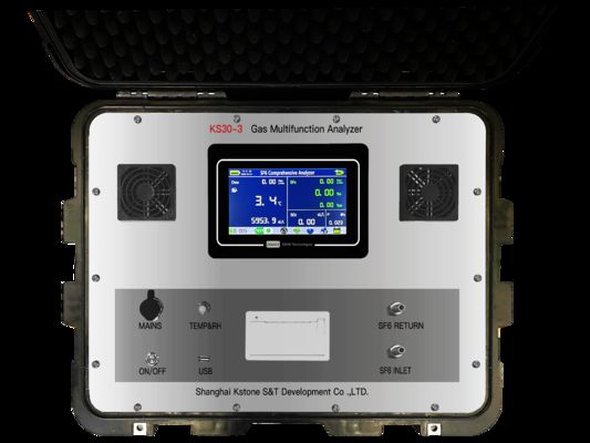 Máy kiểm tra Kstone KS30-3 SF6: Phát hiện độ ẩm, độ tinh khiết và SO₂ chính xác để bảo trì thiết bị điện